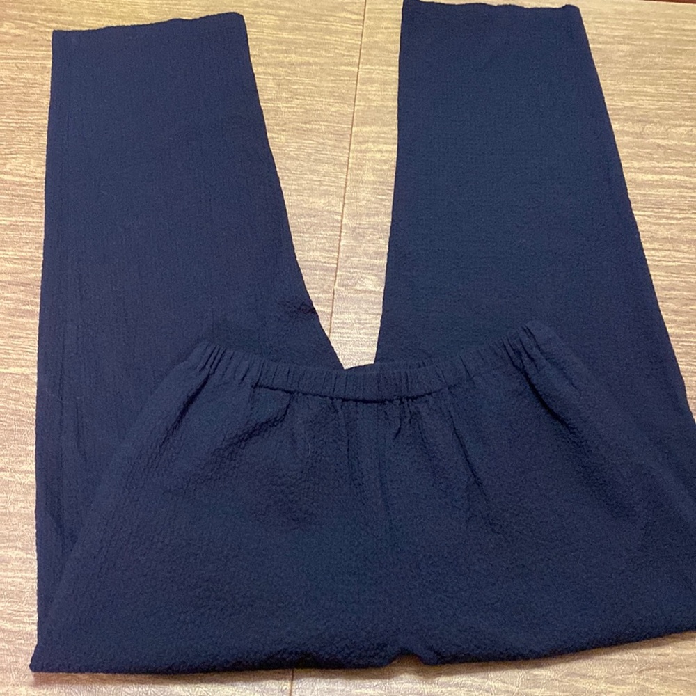 Orvis Lightweight Lightly Textured Black Lounge Pants Size M Medium